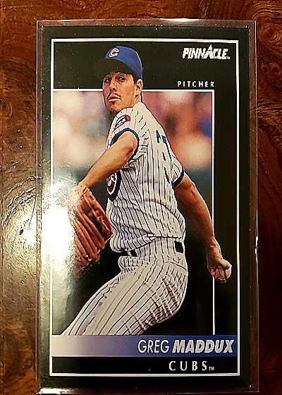 1992 Pinnacle #65 Greg Maddux — front