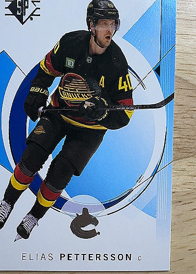 2024 Upper Deck SP #15 Elias Pettersson — front