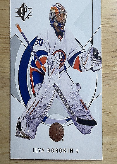2024 Upper Deck SP #54 Ilya Sorokin — front