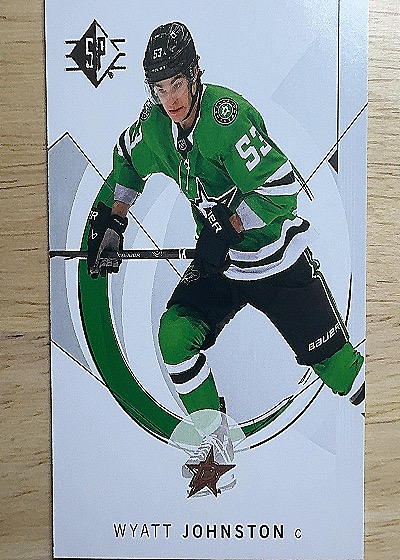 2024 Upper Deck SP #35 Wyatt Johnston — front
