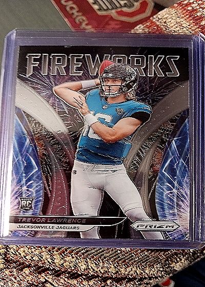 2021 Panini Prizm #F-21 Trevor Lawrence — front