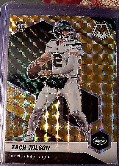 2021 Panini Mosaic #N/A Zach Wilson — front