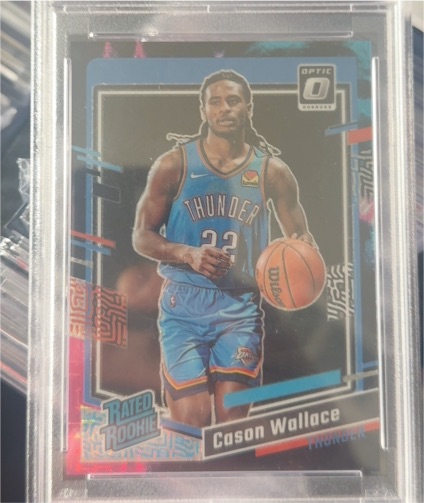 2023-24 Panini Donruss Optic #218 Cason Wallace — front