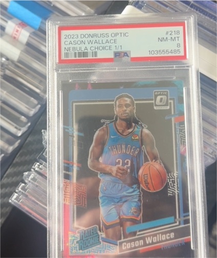2023 Donruss Optic #218 Cason Wallace — front