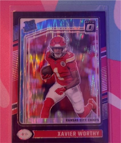 2024 Donruss Optic #300 Xavier Worthy — front