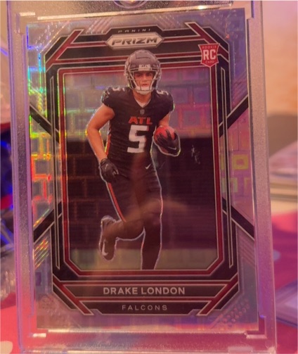 2022 Panini Prizm #308 Drake London — front