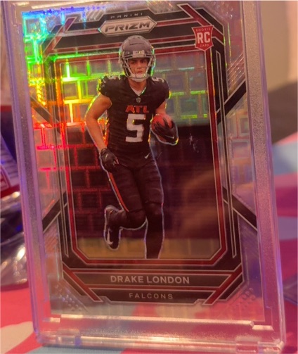 2022 Panini Prizm #308 Drake London — front
