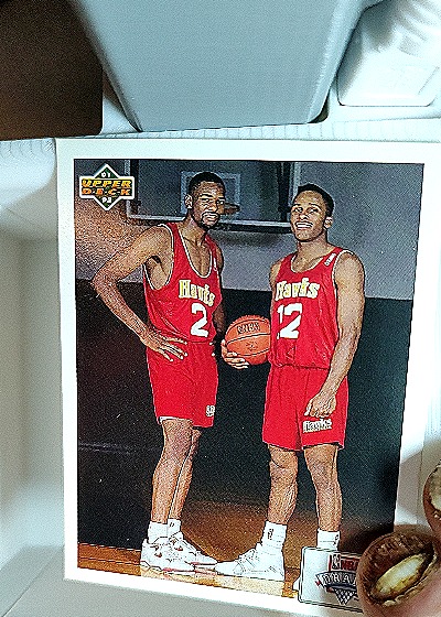 1991-92 Upper Deck #1 Stacey Augmon — front