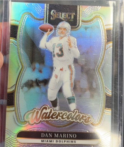 2024 Panini Select Dan Marino Watercolors — front