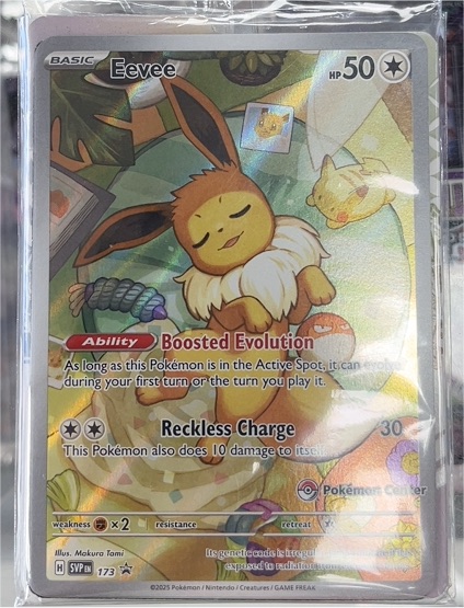 2025 Pokémon SV: Scarlet & Violet Promo #173 Eevee — front