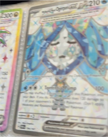 2024 Pokémon TCG Twilight Masquerade #194 Wellspring Mask Ogerpon EX — front