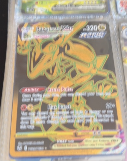 2022 Pokémon TCG Rayquaza VMAX #TG29/TG30 Sword & Shield Silver Tempest — front