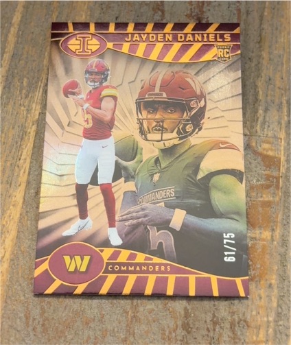 2024 Panini Illusions #93 Jayden Daniels — front
