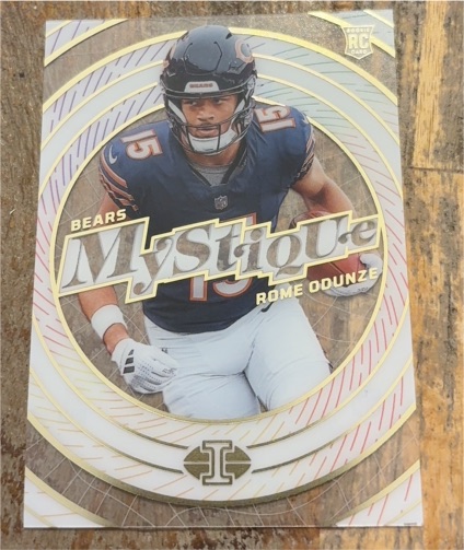 2024 Panini Illusions #12 Rome Odunze Mystique — front