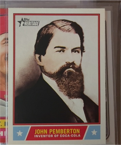 2025 Topps Heritage Notable Americans #NS-60 John Pemberton — front