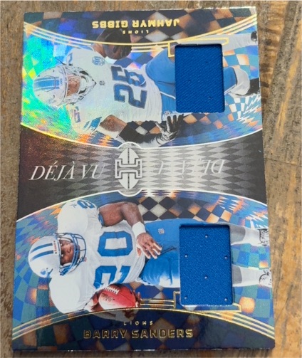 2024 Panini Illusions Deja Vu #DV-BAR Barry Sanders — front