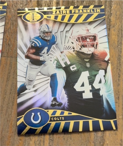 2024 Panini Illusions #38 Zaire Franklin — front