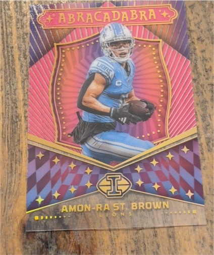2024 Panini Illusions #13 Amon-Ra St. Brown Abracadabra — front