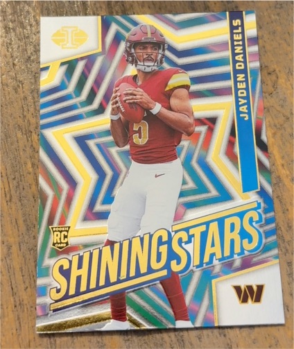 2024 Panini Illusions #3 Jayden Daniels — front