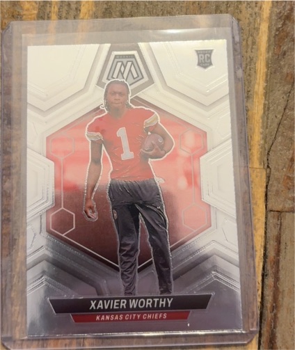 2024 Panini Mosaic #328 Xavier Worthy — front