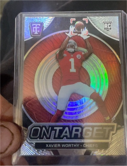 2024 Panini Totally Certified #6 Xavier Worthy On Target — front