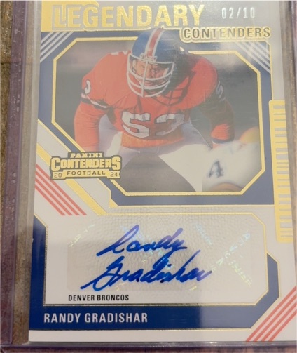 2024 Panini Contenders Legendary Contenders Randy Gradishar — front