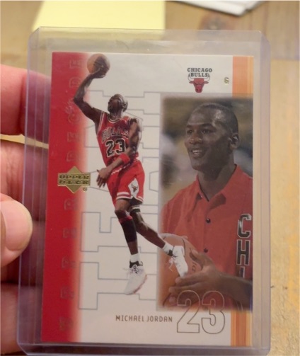 2001 Upper Deck 10th Anniversary Team #UD1 Michael Jordan — front