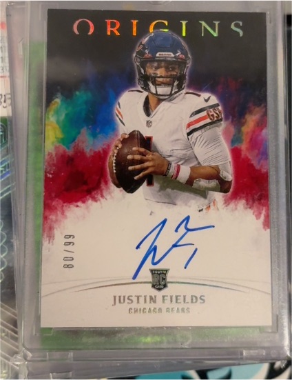 2021 Panini Origins #RA-JF Justin Fields — front