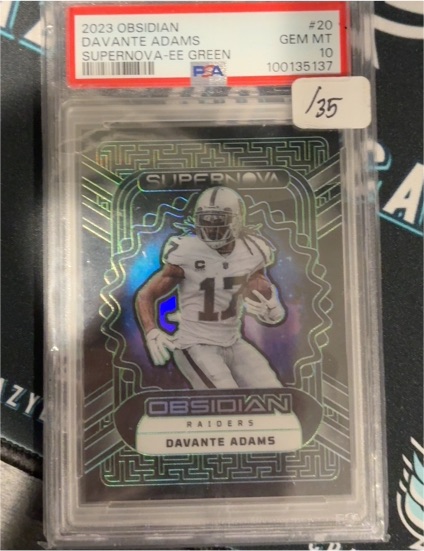 2023 Panini Obsidian #20 Davante Adams — front