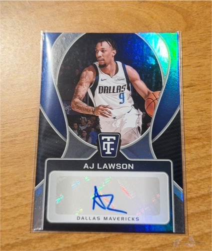 2024-25 Panini Totally Certified #TCS-AJL AJ Lawson — front