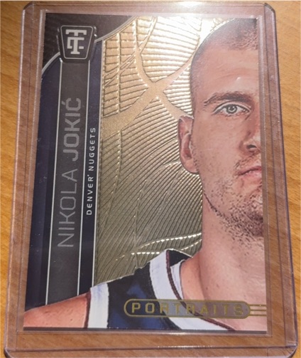2024-25 Panini Totally Certified #1 Nikola Jokic Portraits — front