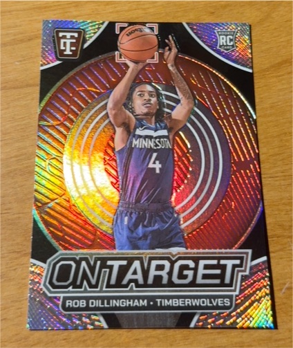 2024-25 Panini Totally Certified #1 Rob Dillingham On Target — front