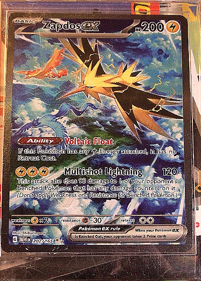 2023 Pokémon Scarlet & Violet 151 #202 Zapdos ex — front