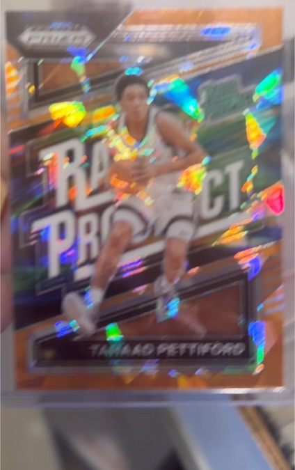 2024 Panini Prizm Draft Picks Rated Prospect Tariq Pettiford — front