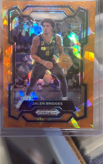 2024 Panini Prizm Draft Picks #56 Jalen Bridges — front