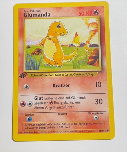 1999 Pokémon #46 Charmander — front