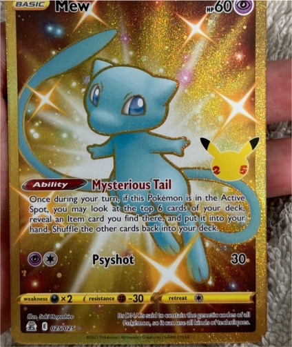 2021 Pokémon Celebrations #025 Mew — front