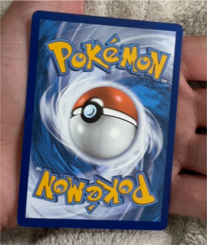 1999 Pokémon Base Set Card Back — front