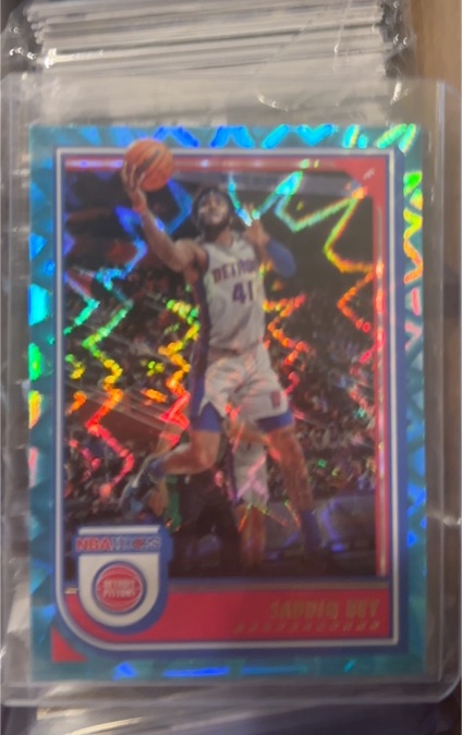 2022-23 Panini NBA Hoops #62 Saddiq Bey — front