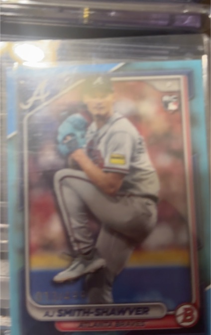 2024 Bowman #63 AJ Smith-Shawver — front