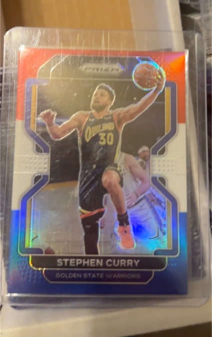2021-22 Panini Prizm #154 Stephen Curry — front