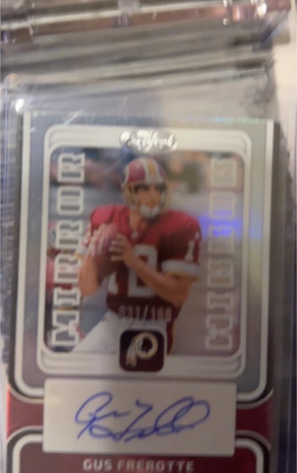 2024 Panini Certified Mirror Signatures #MS-GF Gus Frerotte — front