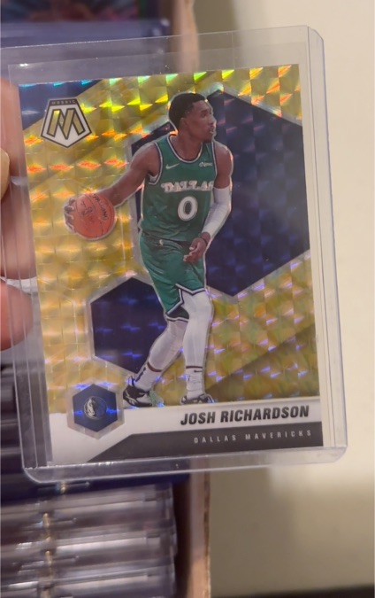 2020-21 Panini Mosaic Josh Richardson Dallas Mavericks — front