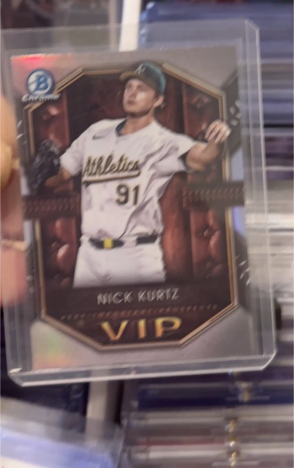 2025 Bowman Chrome #VIP-2 Nick Kurtz — front