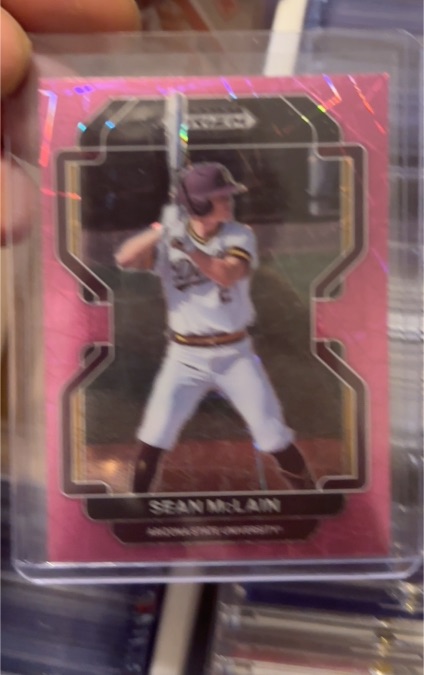 2022 Panini Prizm Draft Picks #PDP165 Sean McLain — front