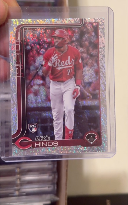 2025 Topps Series 1 #217 Rece Hinds — front