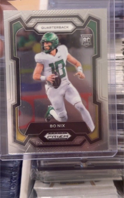 2024 Panini Prizm Draft Picks #105 Bo Nix — front