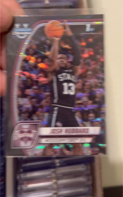 2024-25 Bowman University Chrome #35 Josh Hubbard — front