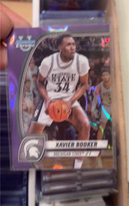 2024-25 Bowman Chrome University #ALT-9 Xavier Booker — front