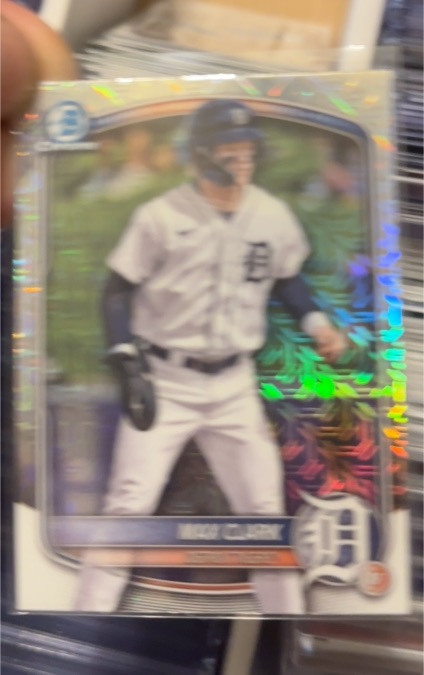 2025 Bowman Chrome #BCP-24 Max Clark — front